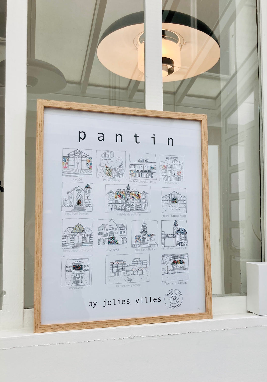 Affiche les Monuments de Pantin