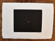 Charger l&#39;image dans la galerie, Etoiles filantes - illustration en Linogravure
